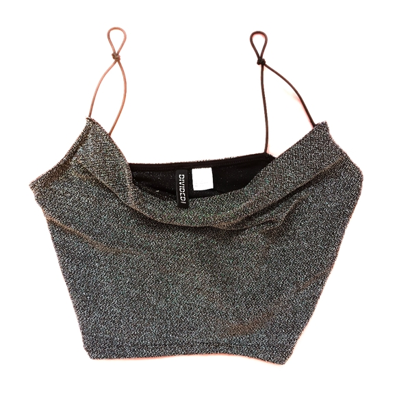 Silver crop top - Picture 1 of 4